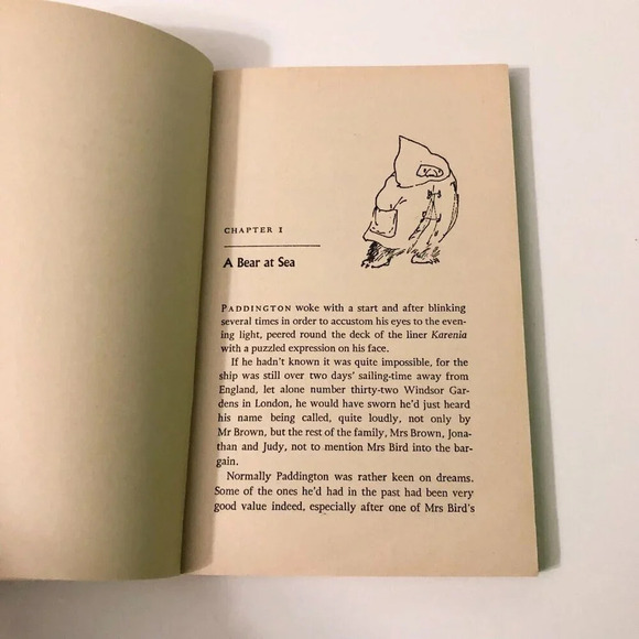 Vtg 1969 Paddington Bear At Work Puffin Books Paperback Michael Bond - Picture 10 of 16